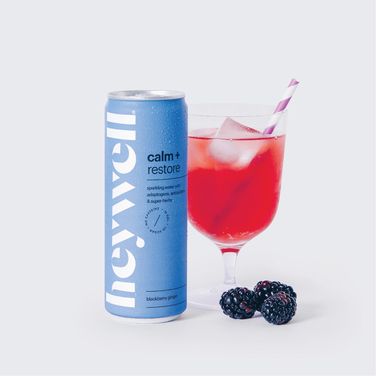 Calm + Restore Sparkling Blackberry Ginger