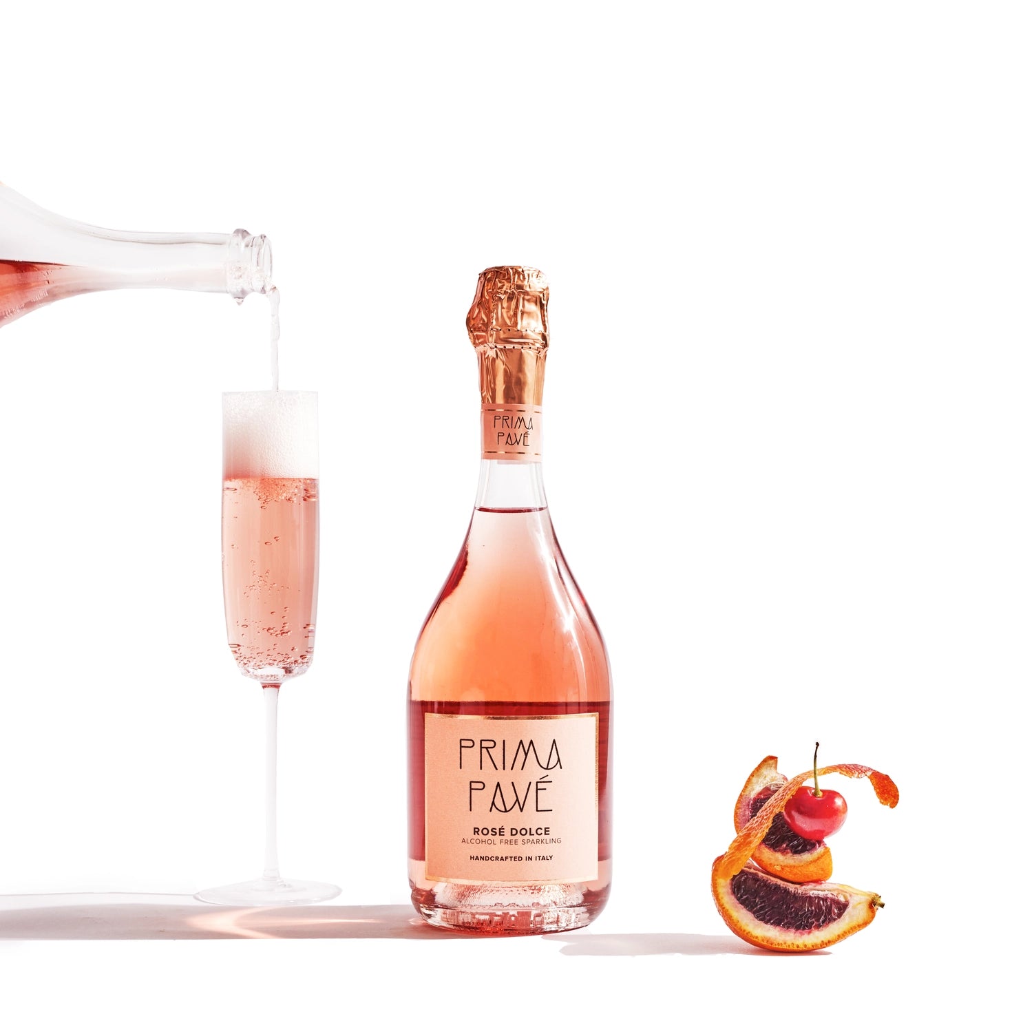 Rose Dolce Demi-Sec Non-Alcoholic Wine