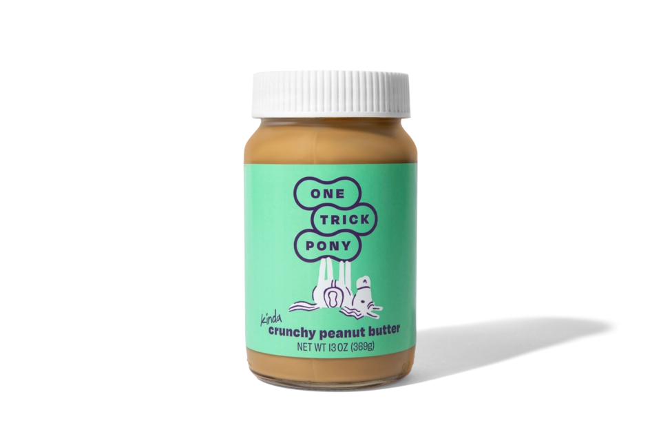 Kinda Crunchy All Natural Peanut Butter - 13oz Glass Jar